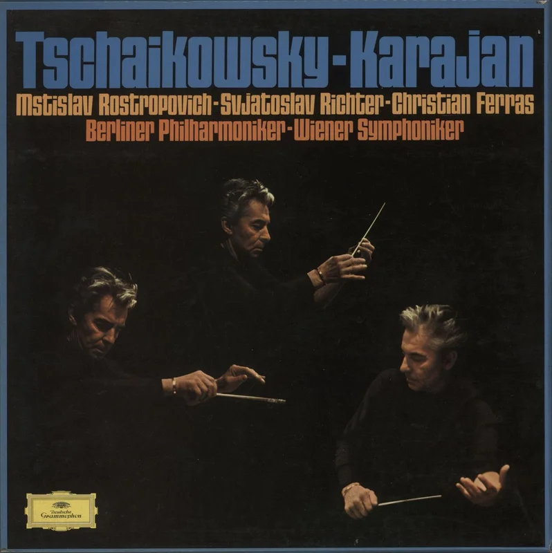 Pyotr Ilyich Tchaikovsky Tschaikowsky-Karajan UK Vinyl box set