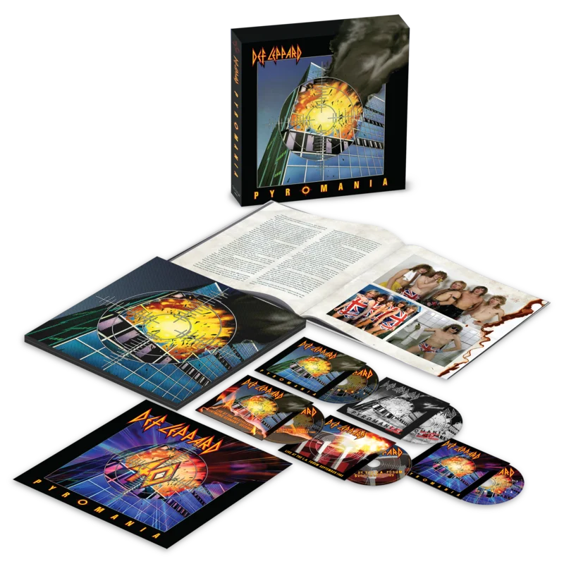 Pyromania 40: 4CD & Blu-Ray