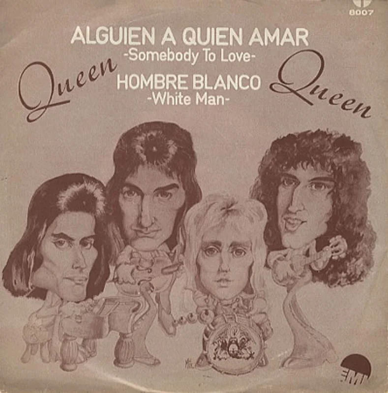 Queen Alguien A Quien Amar Mexican 7" vinyl