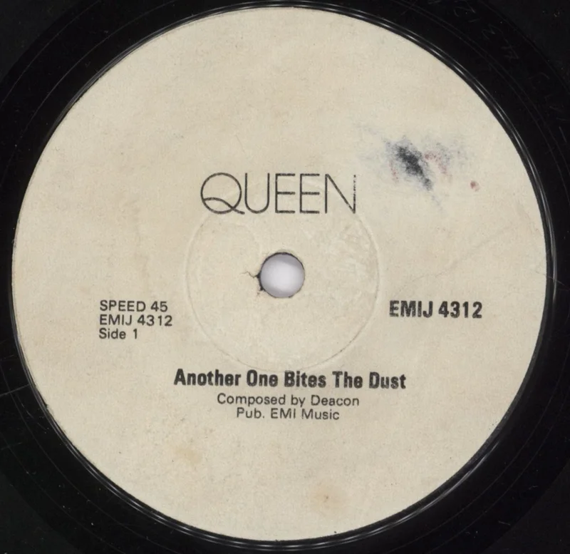 Queen Another One Bits The Dust Zimbabwe 7" vinyl