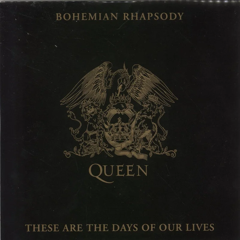 Queen Bohemian Rhapsody - Inj German 7" vinyl