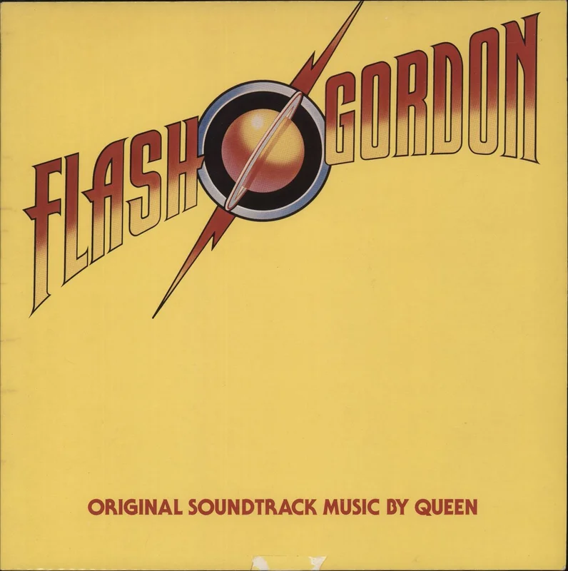 Queen Flash Gordon + Die-Cut Inner - VG sleeve UK Vinyl LP