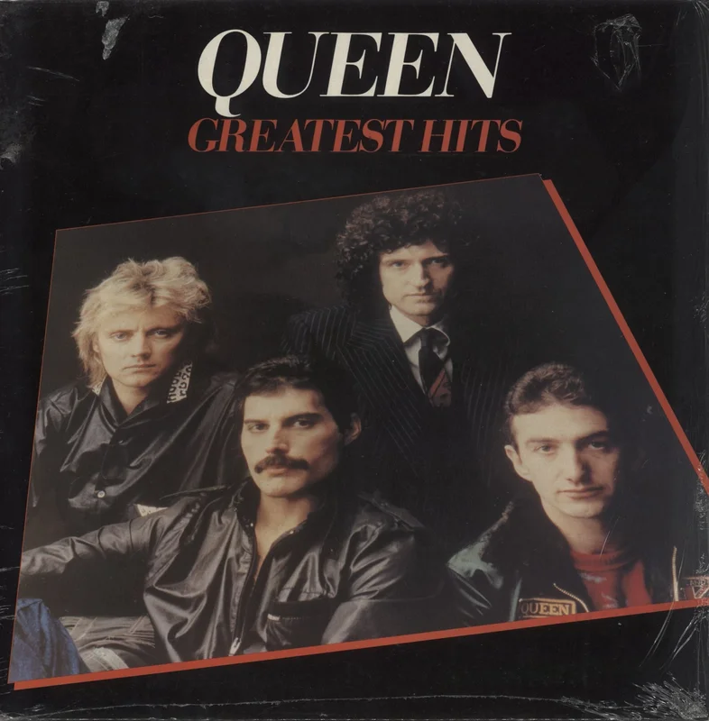 Queen Greatest Hits - 1st - Shrink UK Vinyl LP