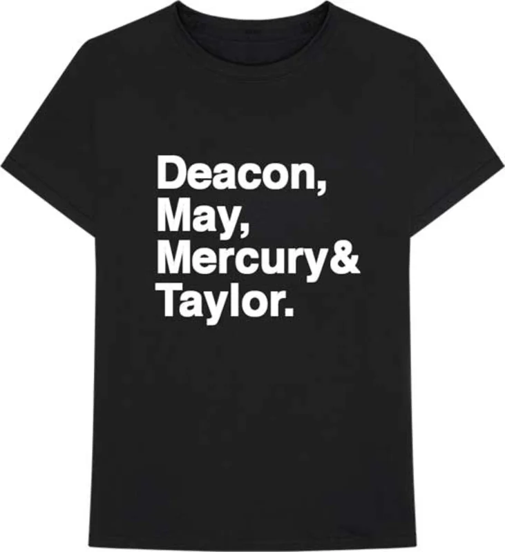 Queen Helvetica Names T-Shirt