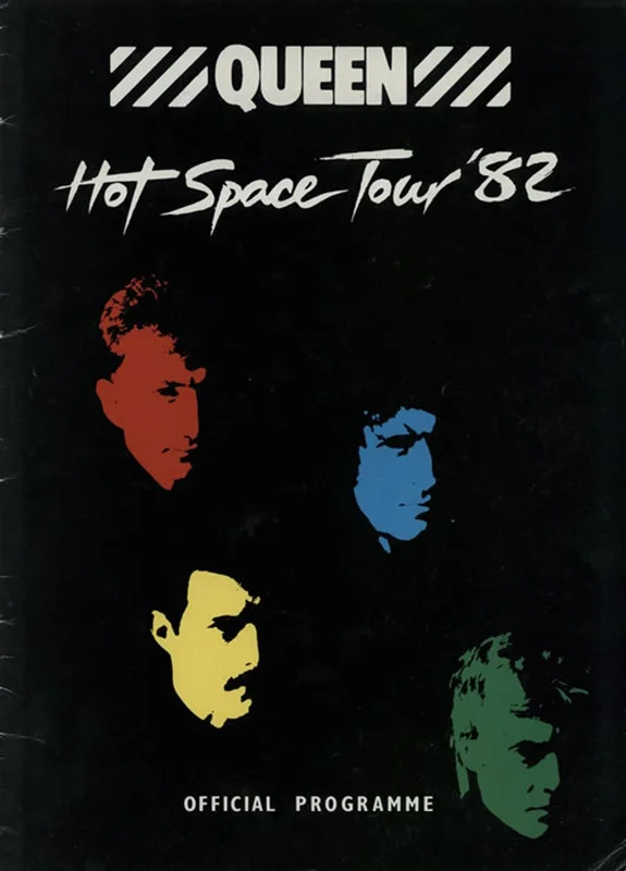 Queen Hot Space Tour '82 - EX UK Tour programme