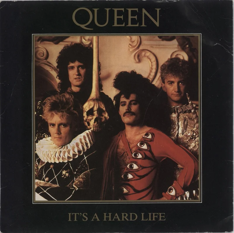Queen It's A Hard Life Irish 7" vinyl