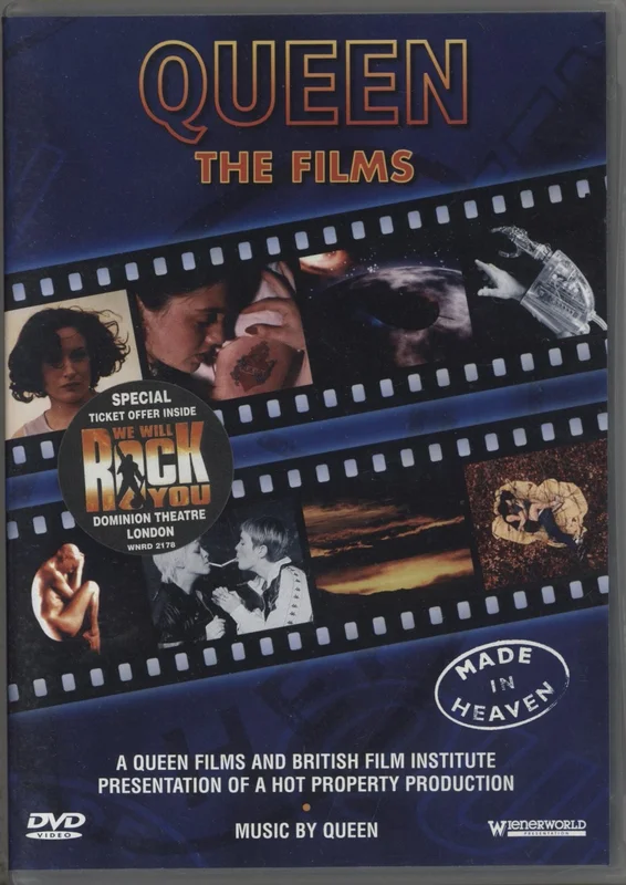 Queen Made In Heaven - The Films UK DVD