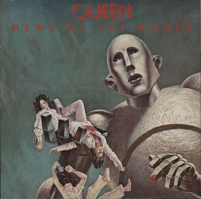 Queen News Of The World Italian Vinyl LP