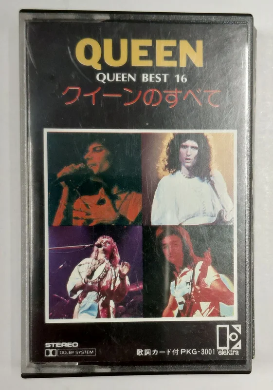 Queen Queen Best 16 Japanese Cassette album