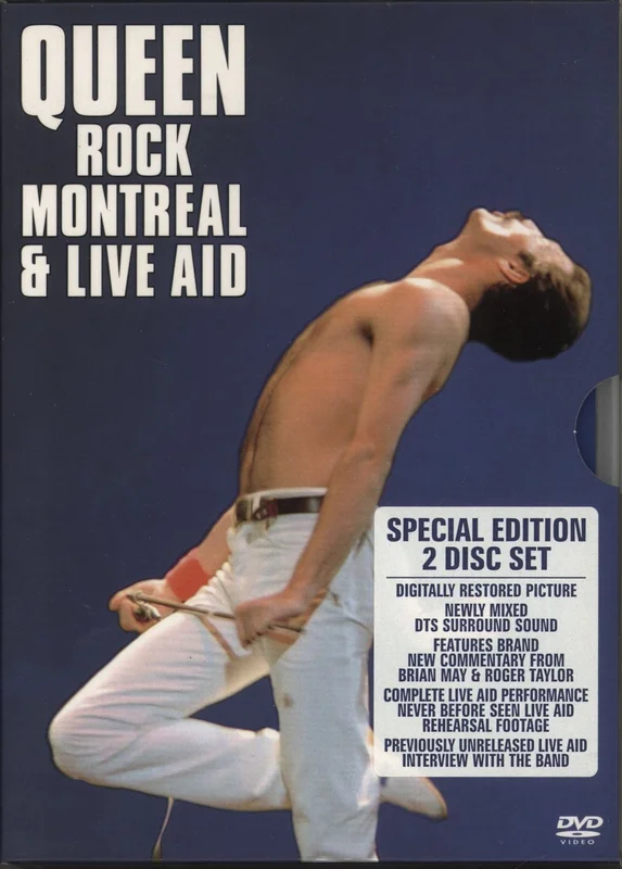 Queen Queen Rock Montreal & Live Aid UK DVD