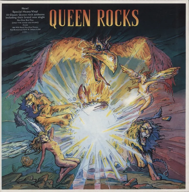 Queen Queen Rocks - VG UK 2-LP vinyl set