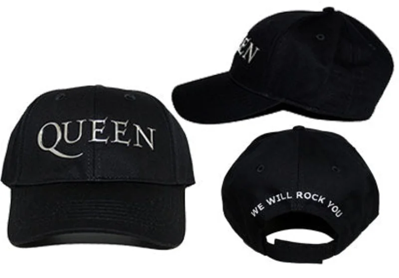Queen Silver Logo Baseball Cap