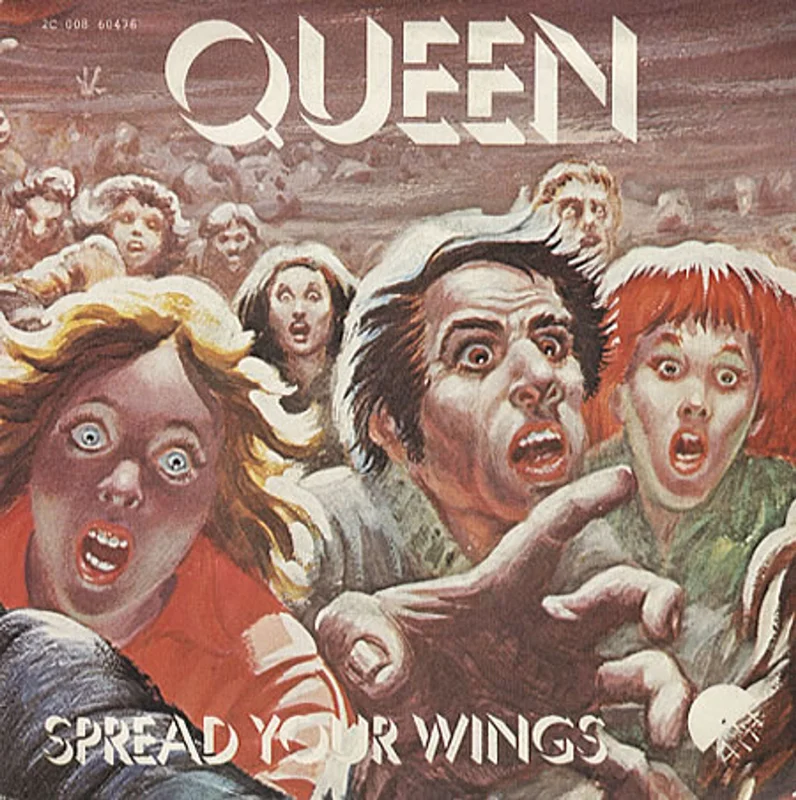 Queen Spread Your Wings French 7" vinyl