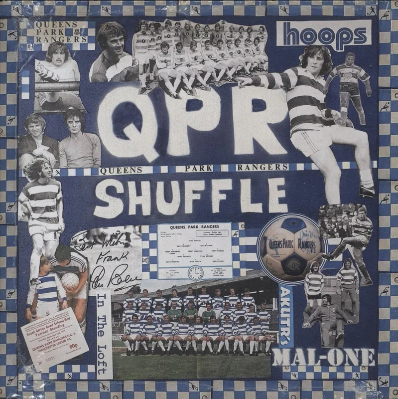 Queens Park Rangers FC QPR Shuffle - Royal Blue Vinyl UK 7" vinyl