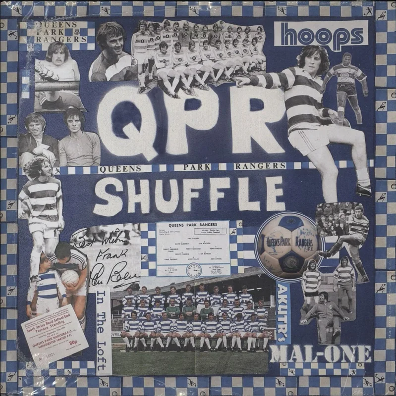 Queens Park Rangers FC QPR Shuffle - White Vinyl UK 7" vinyl