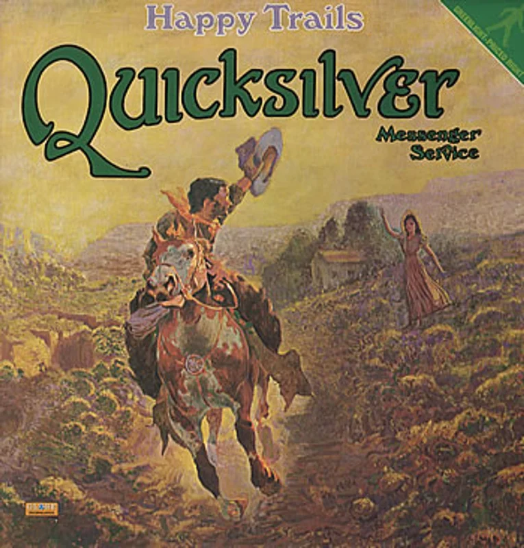 Quicksilver Messenger Service Happy Trails UK Vinyl LP