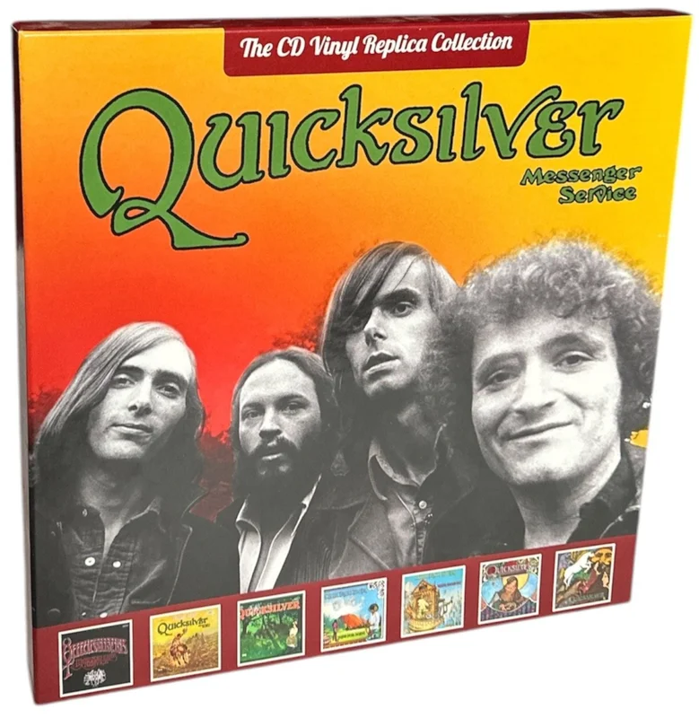Quicksilver Messenger Service The CD Vinyl Replica Collection Boxset UK 7-CD set