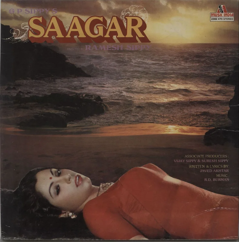 R.D. Burman Saagar Indian Vinyl LP