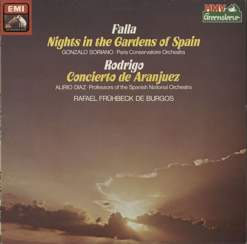Rafael Frhbeck De Burgos Falla: Nights In The Garden Of Spain / Rodrigo: Concierto De Aranjuez UK Vinyl LP