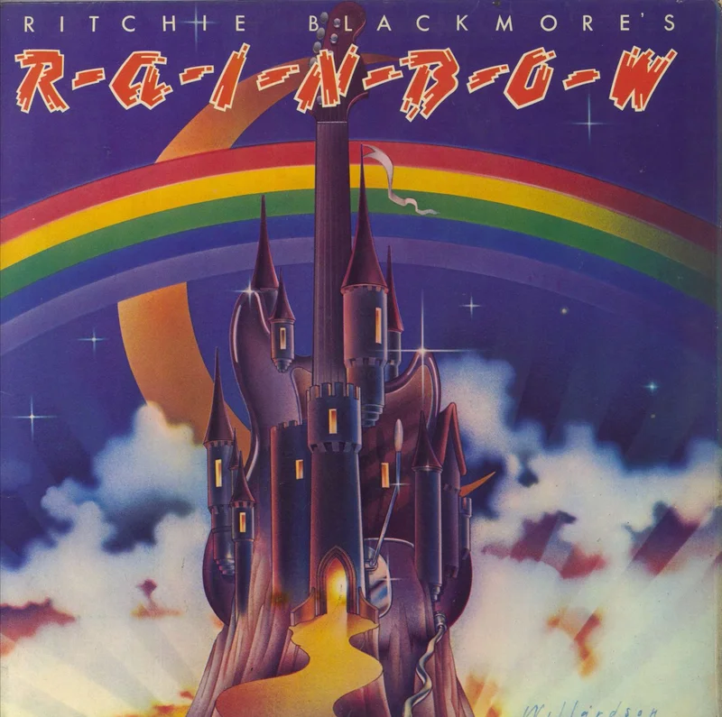 Rainbow Ritchie Blackmore's Rainbow - 1st - VG UK Vinyl LP