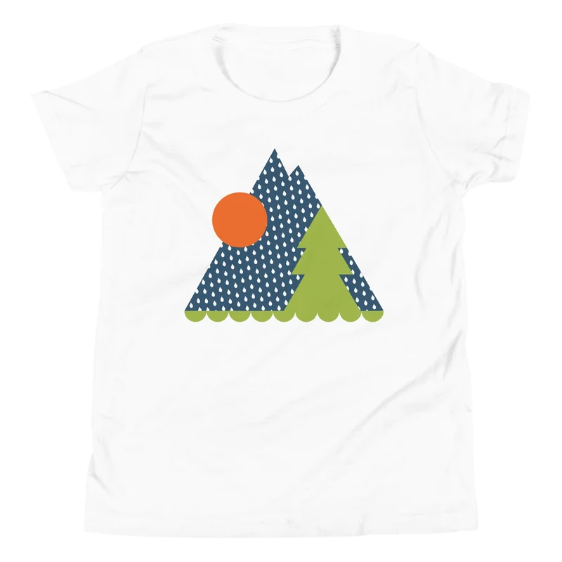 Rainy Mountain Youth Tee Athletic Heather