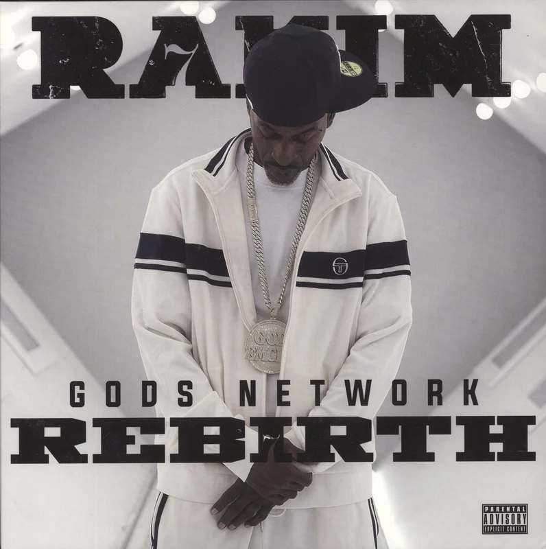 Rakim G.O.D.s Network - Reb7rth - Platinum Silver Vinyl UK Vinyl LP