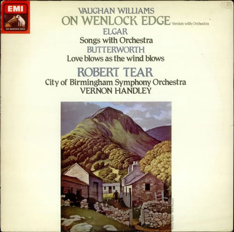 Ralph Vaughan Williams On Wenlock Edge / Songs with Orchestra / Love blows... UK Vinyl LP