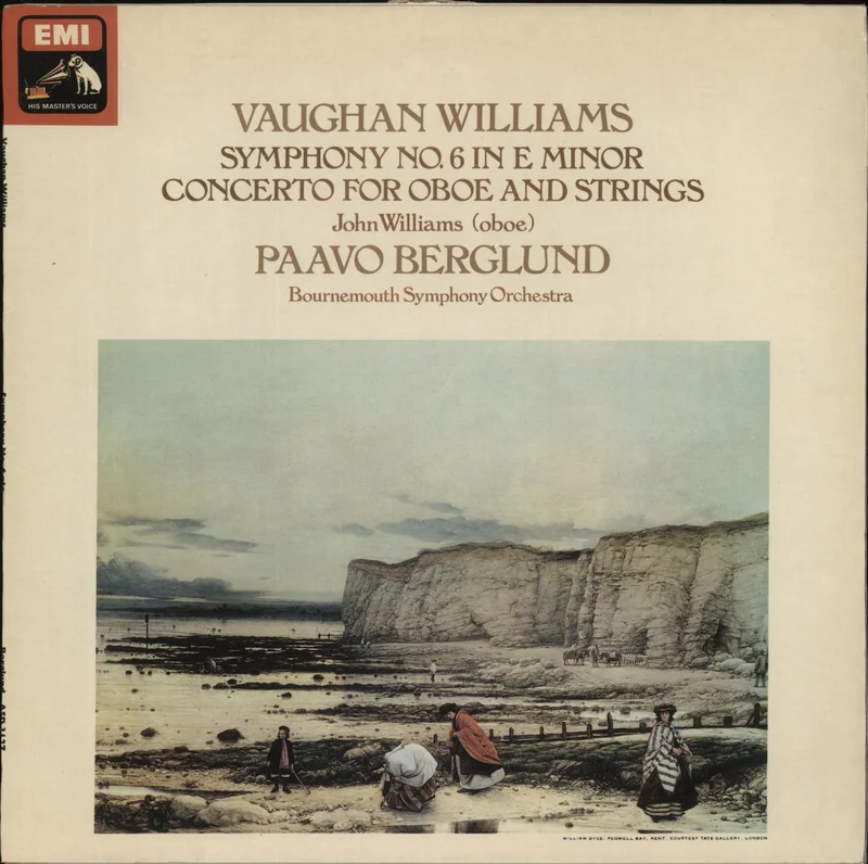 Ralph Vaughan Williams Symphony No. 6 In E Minor - Quad UK Vinyl LP
