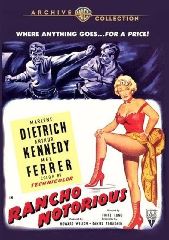 RANCHO NOTORIOUS  (1952) - DVD