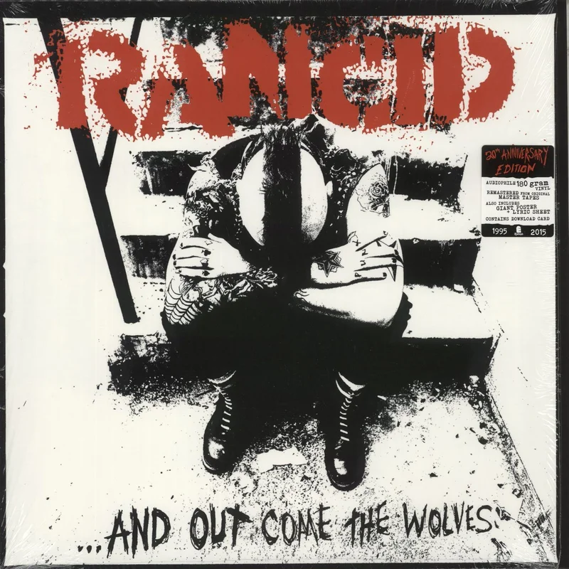 Rancid And Out Come The Wolves - 180 Gram Gold Vinyl UK Vinyl LP