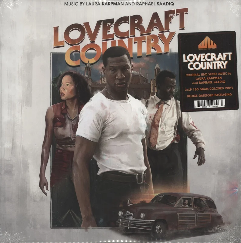 Raphael Saadiq Lovecraft Country [Original Soundtrack] - Orange, Grey & Red Marbled Vinyl - Sealed US 3-LP vinyl set