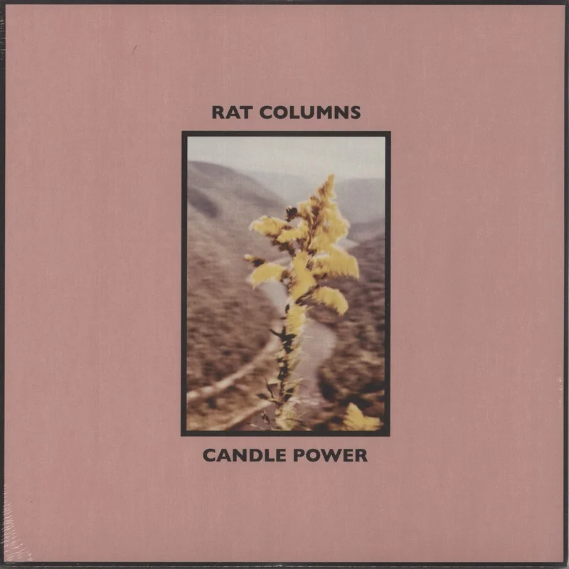 Rat Columns Candle Power - Pink Vinyl - Sealed UK Vinyl LP