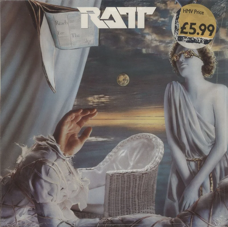 Ratt Reach For The Sky UK Vinyl LP
