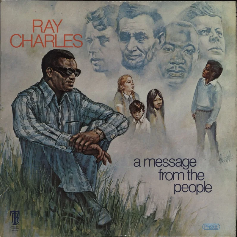 Ray Charles A Message From The People UK Vinyl LP