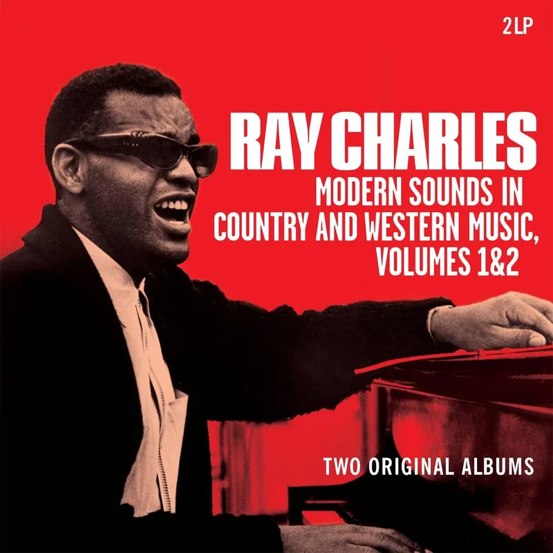 Ray Charles Modern Sounds In Country And Western Music, Volumes 1&2 - 180 Gram Red Vinyl - Sealed UK 2-LP vinyl set