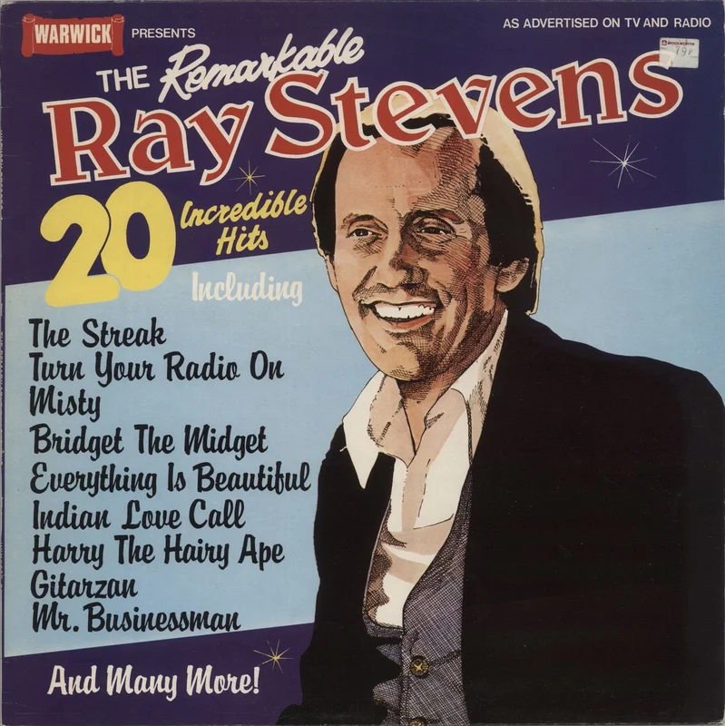 Ray Stevens The Remarkable Ray Stevens UK Vinyl LP