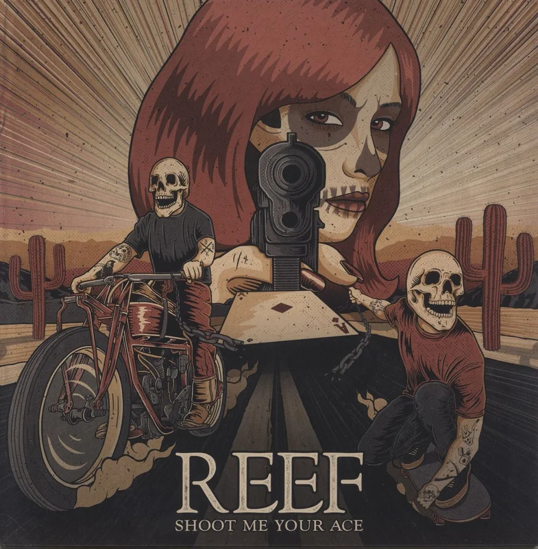Reef Shoot Me Your Ace - Red Vinyl UK Vinyl LP
