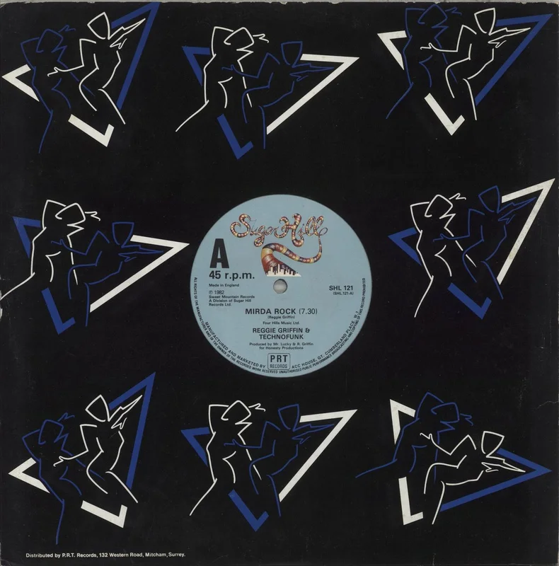 Reggie Griffin & Technofunk Mirda Rock UK 12" vinyl