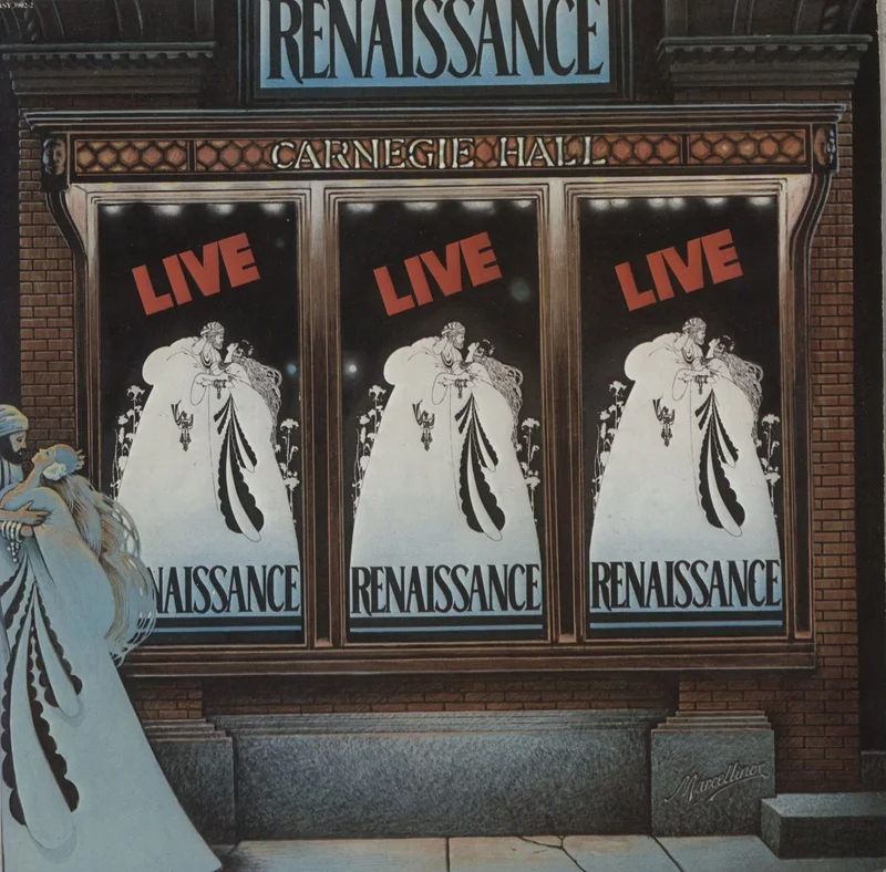 Renaissance Live At Carnegie Hall US 2-LP vinyl set