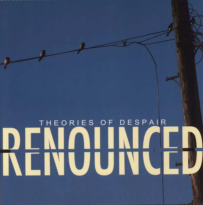 Renounced Theories of Despair - Yellow w/Blue Splatter Vinyl UK Vinyl LP