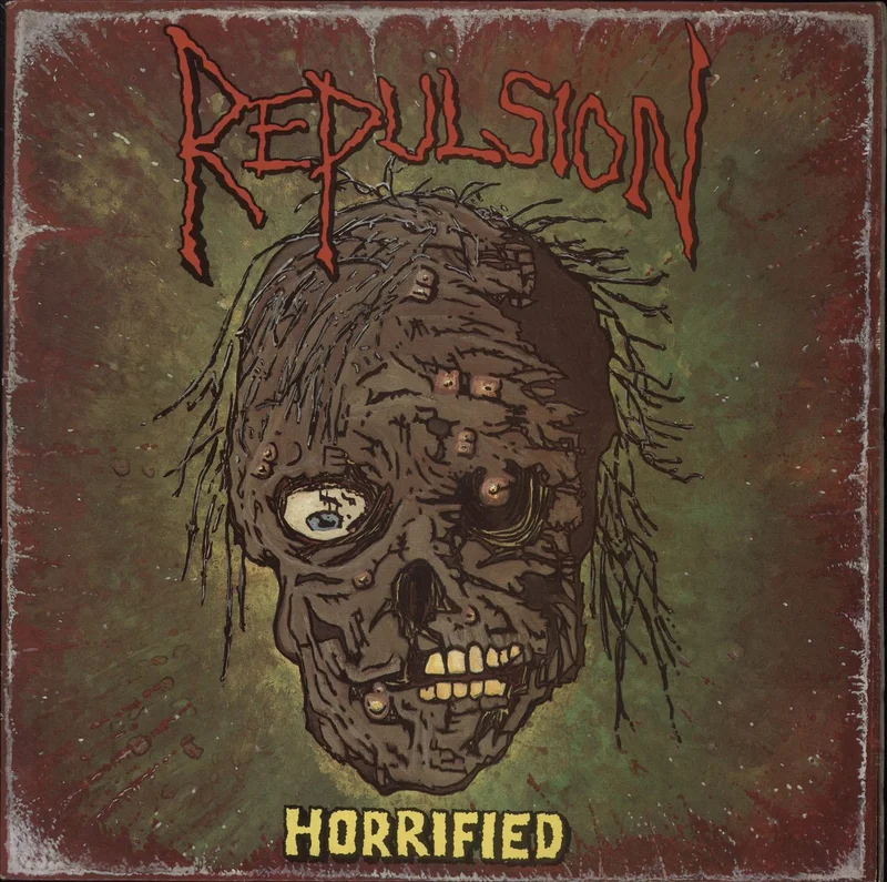Repulsion Horrified UK Vinyl LP