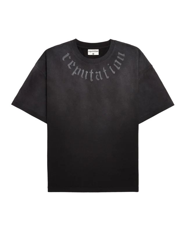 Reputation Precedes Me Black T-Shirt