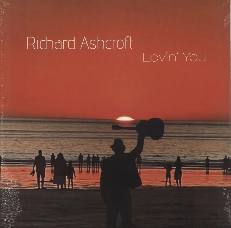 Richard Ashcroft Lovin' You - Neon Orange Vinyl - Sealed UK Vinyl LP
