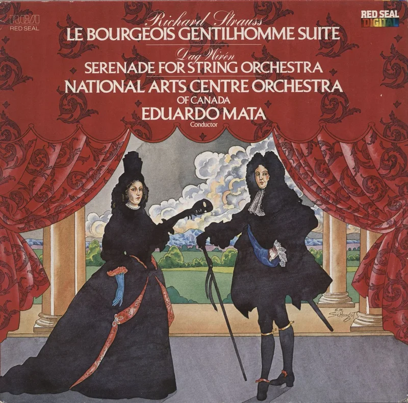 Richard Strauss Le Bourgeois Gentilhomme Suite / Serenade For String Orchestra German Vinyl LP