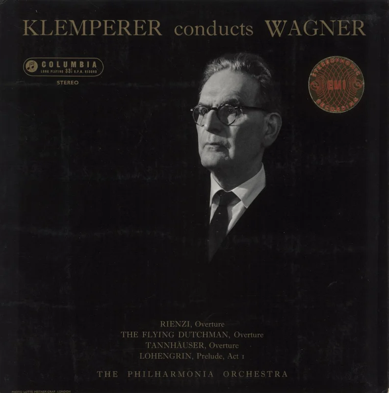 Richard Wagner Klemperer Conducts Wagner - SAX 2347/8 - b/s UK 2-LP vinyl set