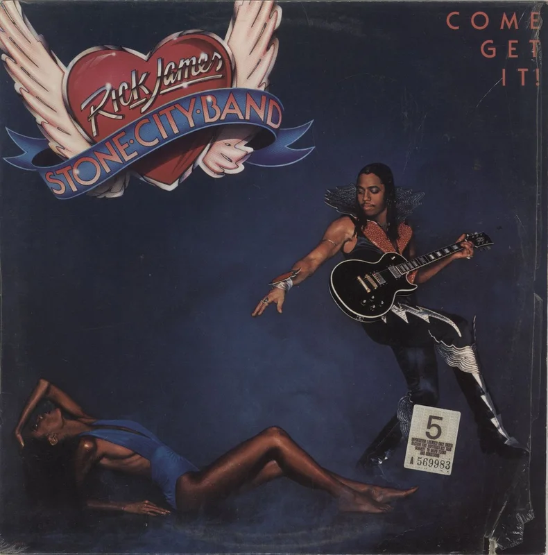 Rick James Come Get It! - Shrink US Vinyl LP