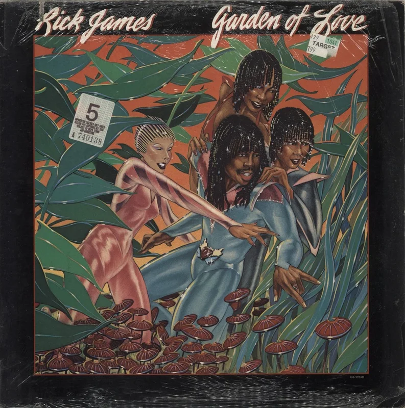Rick James Garden Of Love - Shrink US Vinyl LP