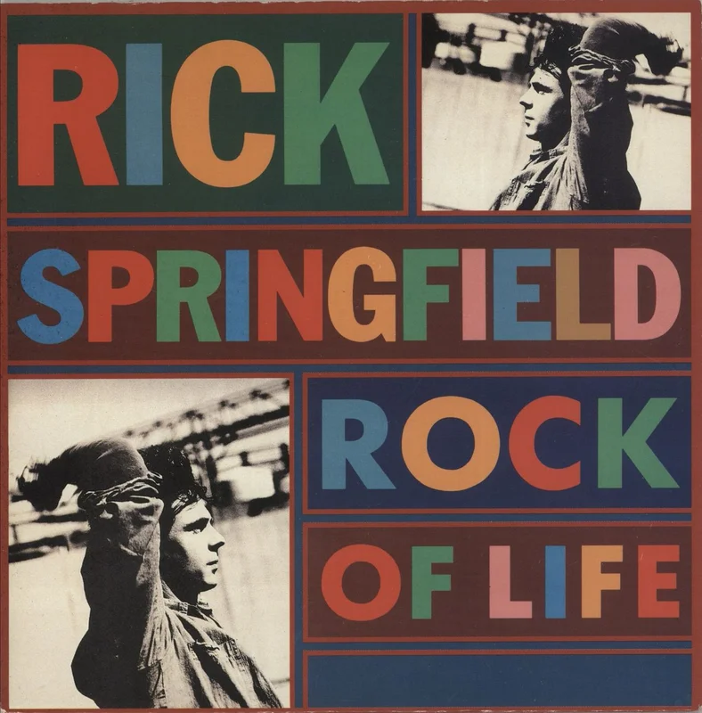 Rick Springfield Rock Of Life UK 7" vinyl