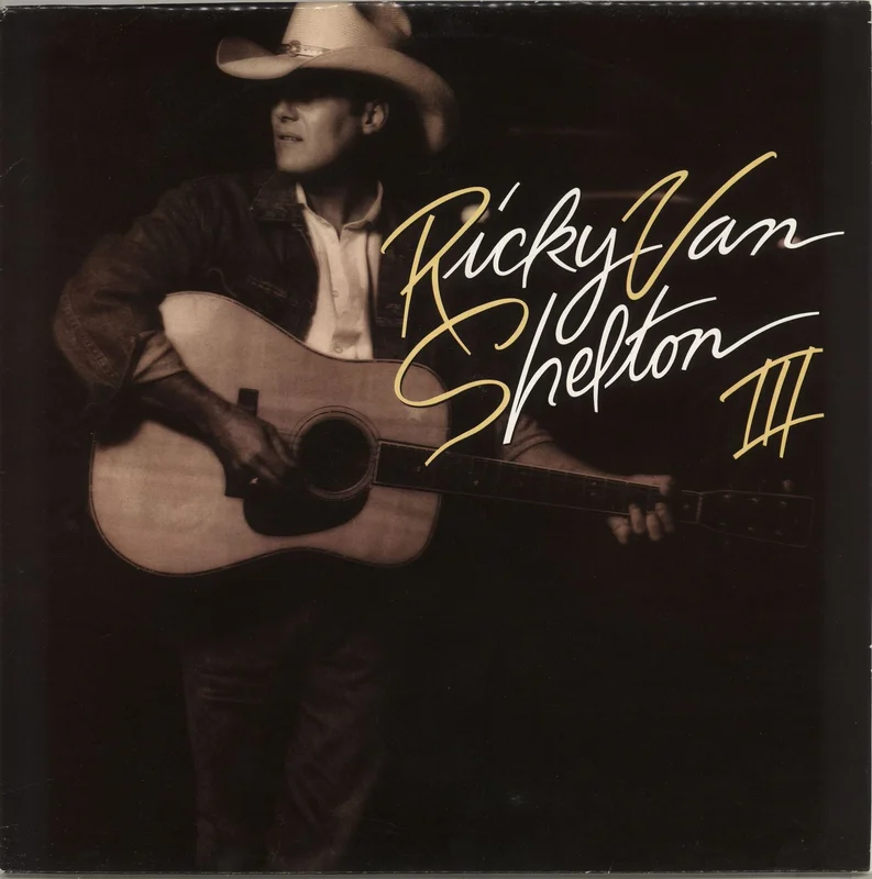 Ricky Van Shelton RVS III UK Vinyl LP