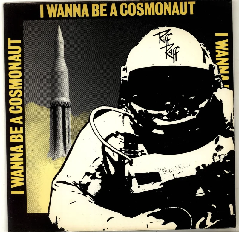 Riff Raff (Punk) I Wanna Be A Cosmonaut EP UK 7" vinyl